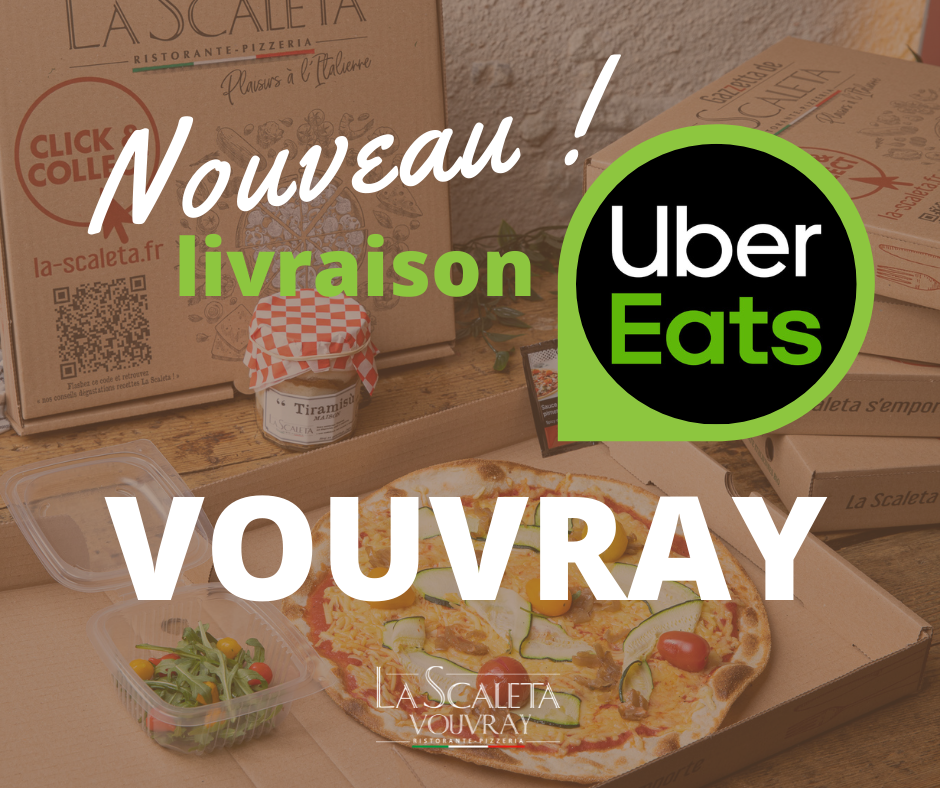 UberEats à La Scaleta Vouvray !