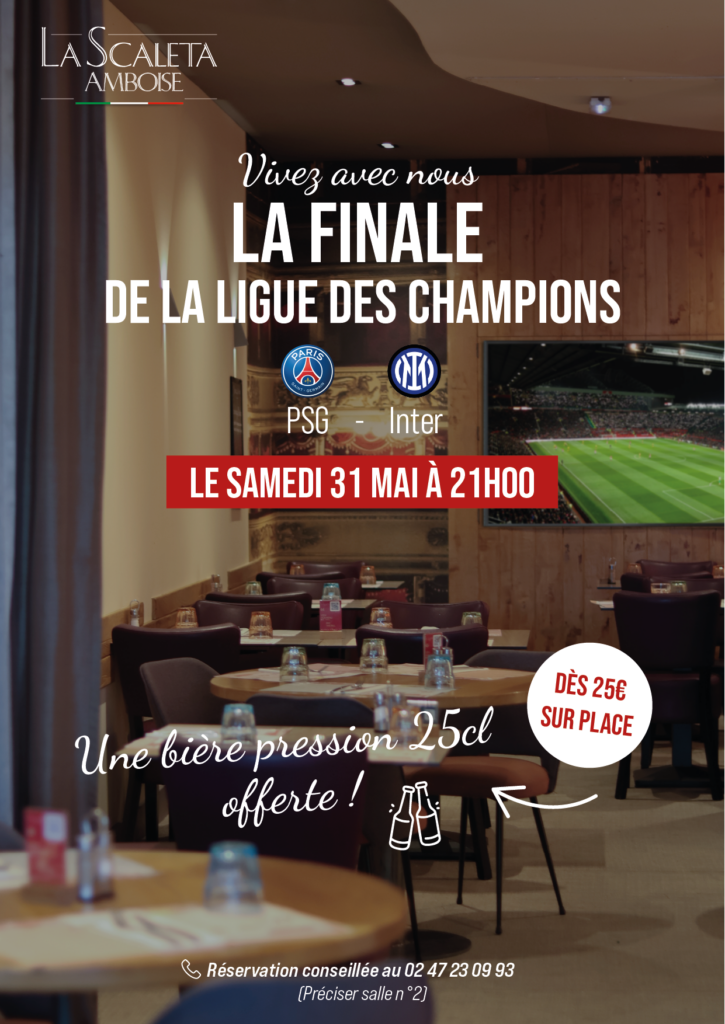 Le grand soir approche… et on a tout prévu à Amboise !
