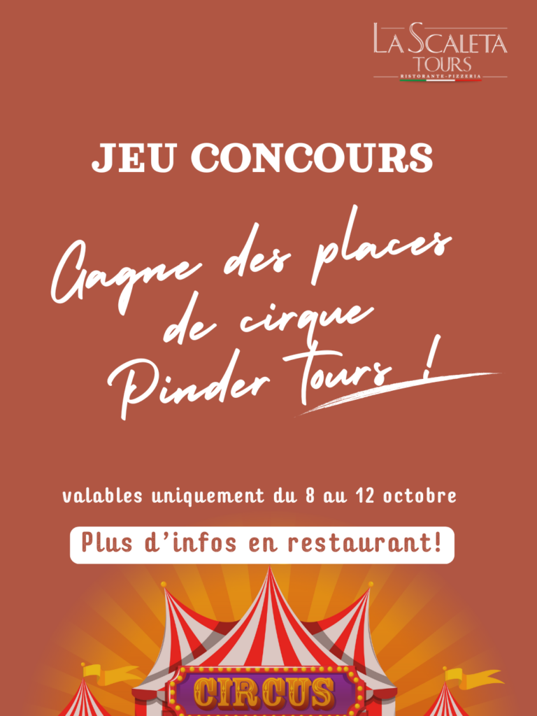 Jeu concours : Gagne ton invitation pour le cirque Pinder à Tours !